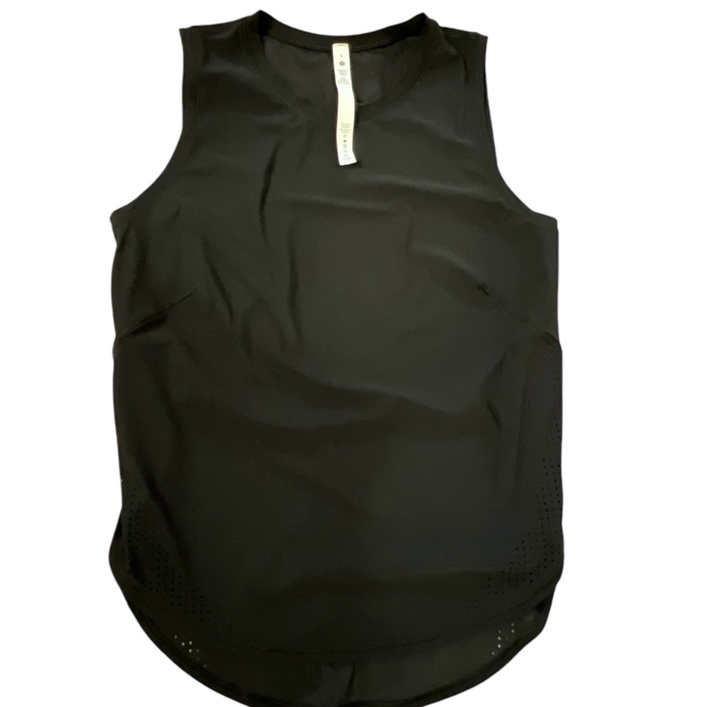 Lululemon Tank Top with Side Split Mesh Size 6